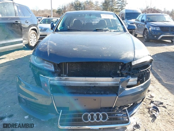 2010 Audi A4 2.0T Premium Plus with VIN WAUFFAFLXAN058599, listed as a IAAI auction lot 41502654 with 161,563 mi miles. Bid and sale history available at carsss.com. Image 6.