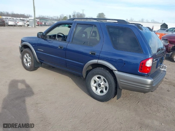 2002 Isuzu Rodeo S with VIN 4S2CK58W324306607, listed as a IAAI auction lot 41466742 with 158,540 mi miles. Bid and sale history available at carsss.com. Image 3.