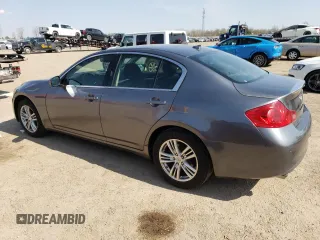 2012 Infiniti G37 x with VIN JN1CV6AR5CM680654, listed as a Copart auction lot 54487355 with 273,872 mi miles and Salvage Title. Bid and sale history available at DreamBid. Image 2.