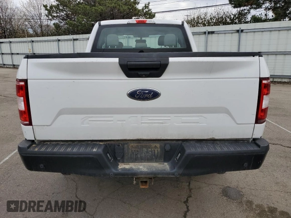 2019 Ford F-150 XL with VIN 1FTEX1EP6KFB12895, listed as a Copart auction lot 50628045 with 155,560 mi miles and Clean Title. Bid and sale history available at DreamBid. Image 6.