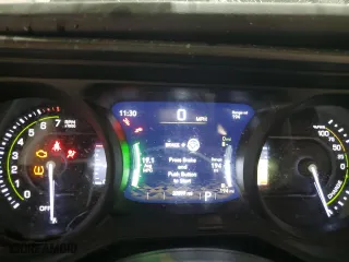 2024 Jeep Wrangler 4xe Sahara with VIN 1C4RJXP60RW257385, listed as a Copart auction lot 47660655 with 20,899 mi miles and Salvage Title. Bid and sale history available at carsss.com. Image 9.