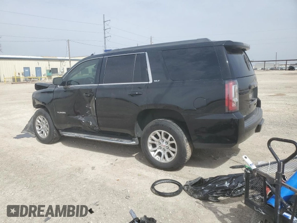 2019 GMC Yukon SLT with VIN 1GKS2BKC5KR166412, listed as a Copart auction lot 48030905 with 125,774 mi miles and Salvage Title. Bid and sale history available at DreamBid. Image 2.