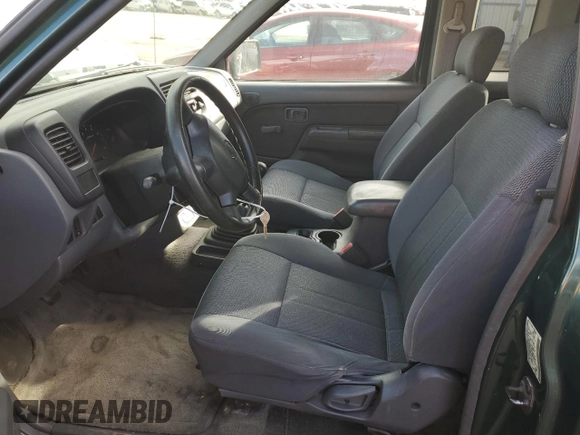 2001 Nissan Frontier XE with VIN 1N6DD26S21C320590, listed as a Copart auction lot 78059624 with Not provided miles and Salvage title. Bid and sale history available at DreamBid. Image 7.
