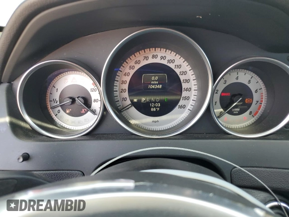 2013 Mercedes-Benz C 250 with VIN WDDGJ4HB0DF995087, listed as a Copart auction lot 54379365 with 104,348 mi miles and Clean Title. Bid and sale history available at DreamBid. Image 9.