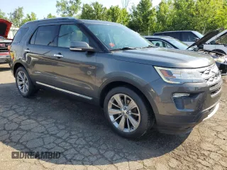 2018 Ford Explorer Limited z VIN 1FM5K7F87JGA70377, wystawiony jako Copart lot #63480215 z przebiegiem 129 825 mil mil oraz Czysty tytuł • Clean title. Historia ofert i sprzedaży dostępna na DreamBid. Obrazek 4.