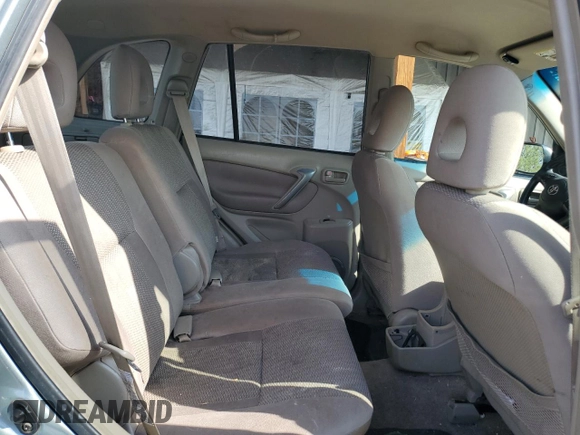 2005 Toyota RAV4 with VIN JTEHD20V750060763, listed as a Copart auction lot 50265955 with 210,135 mi miles and Salvage Title. Bid and sale history available at carsss.com. Image 10.