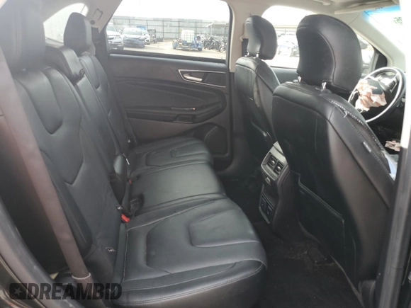 2015 Ford Edge Titanium with VIN 2FMPK4K87FBB15331, listed as a Copart auction lot 44186195 with 0 mi miles and Salvage Title. Bid and sale history available at carsss.com. Image 11.
