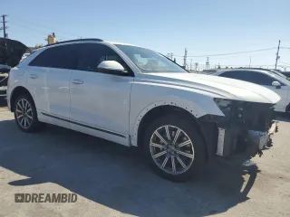 2024 Audi Q8 Premium Plus z VIN WA1EVBF12RD009995, wystawiony jako Copart lot #54057095 z przebiegiem 6 562 mil mil oraz Szkoda całkowita • Salvage title. Historia ofert i sprzedaży dostępna na DreamBid. Obrazek 4.