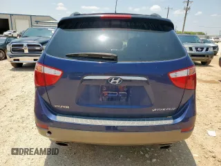 2008 Hyundai Veracruz GLS with VIN KM8NU13C68U037348, listed as a Copart auction lot 58433215 with 81,012 mi miles and Salvage title. Bid and sale history available at DreamBid. Image 6.
