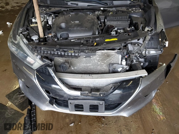 2018 Nissan Maxima SL with VIN 1N4AA6AP3JC367612, listed as a Copart auction lot 57693435 with 56,096 mi miles and Salvage title. Bid and sale history available at DreamBid. Image 11.