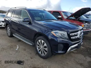 2017 Mercedes-Benz GLS with VIN 4JGDF6EE9HA787197, listed as a Copart auction lot 41698733 with 53,224 mi miles. Bid and sale history available at carsss.com. Image 4.