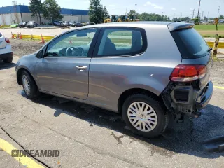 2010 Volkswagen Golf with VIN WVWAA7AJ0AW292314, listed as a Copart auction lot 62326964 with 70,105 mi miles and Clean title. Bid and sale history available at DreamBid. Image 2.