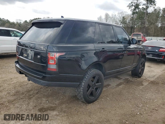 2016 Land Rover Range Rover with VIN SALGR2KF3GA319360, listed as a Copart auction lot 45281365 with 60,901 mi miles and Clean Title. Bid and sale history available at DreamBid. Image 3.