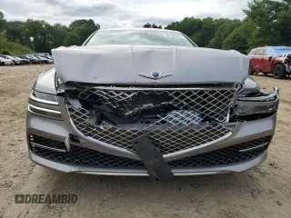 2023 Genesis G80 2.5T with VIN KMTGB4SC4PU193054, listed as a Copart auction lot 66699664 with 26,074 mi miles and Salvage Title. Bid and sale history available at DreamBid. Image 5.