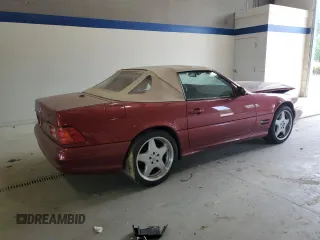 2001 Mercedes-Benz SL 500 with VIN WDBFA68FX1F200299, listed as a Copart auction lot 54422115 with 53,875 mi miles and Salvage title. Bid and sale history available at DreamBid. Image 3.