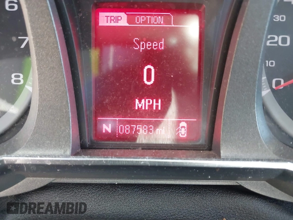 2013 GMC Terrain SLE with VIN 2GKFLREK7D6424017, listed as a IAAI auction lot 42149864 with 87,583 mi miles. Bid and sale history available at carsss.com. Image 7.