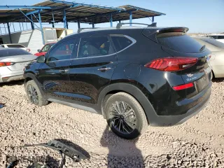 2021 Hyundai Tucson Limited with VIN KM8J33AL9MU325620, listed as a Copart auction lot 43447615 with 61,477 mi miles and Salvage Title. Bid and sale history available at carsss.com. Image 2.