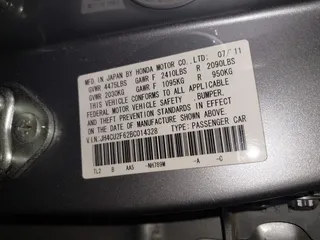 2011 Acura TSX с VIN JH4CU2F62BC014328, выставлен на аукционе IAAI как лот 42572708 с пробегом 171 682 миль миль и . История ставок и продаж доступна на DreamBid. Изображение 9.