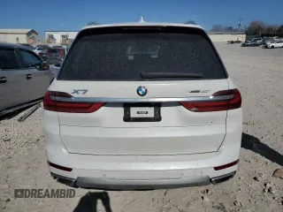 2022 BMW X7 xDrive40i with VIN 5UXCW2C05N9K20349, listed as a Copart auction lot 48778145 with 53,626 mi miles and Salvage Title. Bid and sale history available at carsss.com. Image 6.