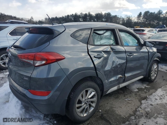 2017 Hyundai Tucson SE Plus with VIN KM8J3CA48HU452759, listed as a Copart auction lot 44678225 with 92,939 mi miles and Salvage Title. Bid and sale history available at carsss.com. Image 3.