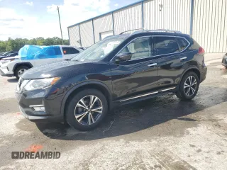 2017 Nissan Rogue SV with VIN JN8AT2MT2HW146764, listed as a Copart auction lot 51112915 with 97,500 mi miles and Non Repairable. Bid and sale history available at carsss.com. Image 1.
