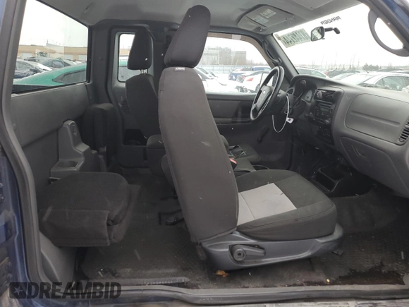 2010 Ford Ranger XLT with VIN 1FTKR4EEXAPA11364, listed as a Copart auction lot 87442744 with 132,229 mi miles and Salvage Title. Bid and sale history available at carsss.com. Image 10.