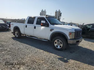 2008 Ford Super Duty F-250 SRW XL with VIN 1FTSW21R18ED51921, listed as a Copart auction lot 52597475 with 195,635 mi miles and Salvage Title. Bid and sale history available at carsss.com. Image 4.