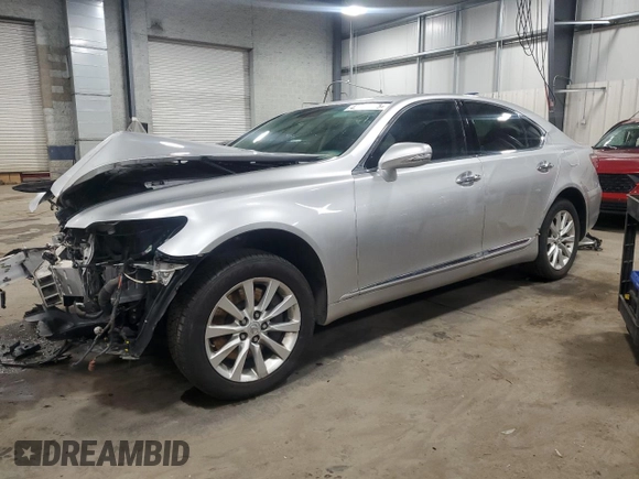 2010 Lexus LS 460 with VIN JTHCL5EF3A5007249, listed as a Copart auction lot 43432475 with 168,150 mi miles and Salvage title. Bid and sale history available at DreamBid. Image 1.