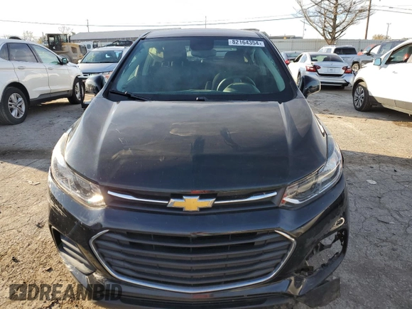 2020 Chevrolet Trax LS with VIN KL7CJNSB8LB065822, listed as a Copart auction lot 82164354 with 76,623 mi miles and Salvage Title. Bid and sale history available at carsss.com. Image 5.
