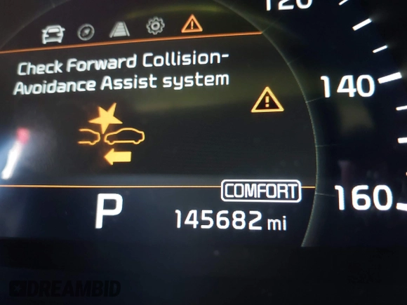 2019 Kia Sorento EX V6 with VIN 5XYPH4A57KG455210, listed as a IAAI auction lot 41520626 with 145,682 mi miles. Bid and sale history available at carsss.com. Image 15.