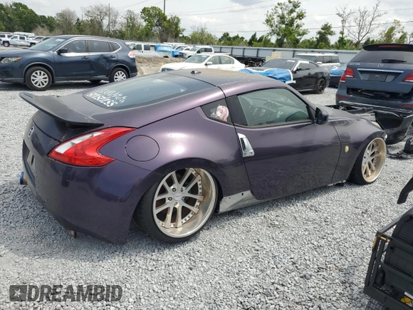 2009 Nissan 370Z Touring with VIN JN1AZ44E09M405999, listed as a Copart auction lot 50241455 with 0 mi miles and Non Repairable. Bid and sale history available at carsss.com. Image 3.