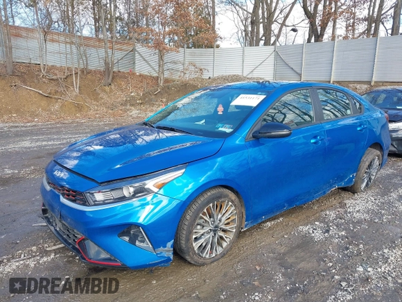 2023 Kia Forte GT-Line with VIN 3KPF54AD8PE656193, listed as a IAAI auction lot 41531171 with 39,135 mi miles. Bid and sale history available at carsss.com. Image 23.