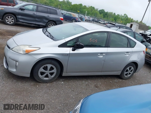 2012 Toyota Prius One with VIN JTDKN3DU0C5452398, listed as a IAAI auction lot 42195125 with 223,632 mi miles. Bid and sale history available at carsss.com. Image 14.