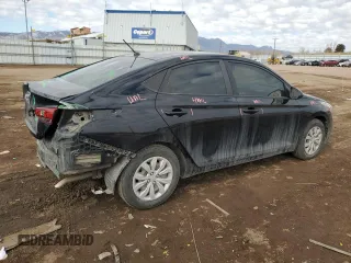 2020 Hyundai Accent SE with VIN 3KPC24A68LE109769, listed as a Copart auction lot 43002595 with 84,143 mi miles and Salvage Title. Bid and sale history available at carsss.com. Image 3.