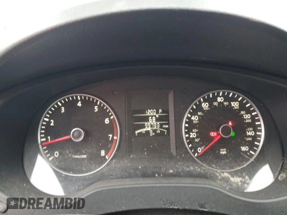 2012 Volkswagen Jetta SE с VIN 3VWDP7AJ8CM107177, выставлен на аукционе Copart как лот 57235825 с пробегом 99 793 миль миль и Списание • Salvage title. История ставок и продаж доступна на DreamBid. Изображение 9.