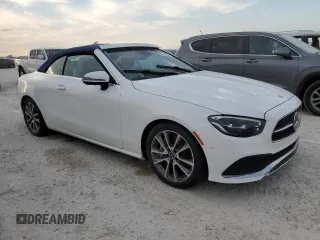 2021 Mercedes-Benz E 450 with VIN W1K1K5JB4MF167210, listed as a Copart auction lot 74244974 with Not provided miles and Salvage title. Bid and sale history available at DreamBid. Image 4.