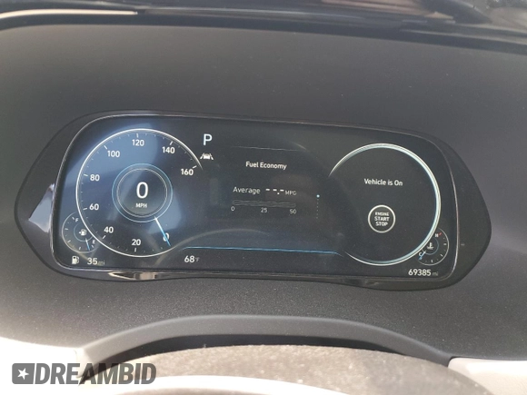 2020 Hyundai Palisade Limited with VIN KM8R5DHE4LU124555, listed as a Copart auction lot 58223205 with 69,385 mi miles and Salvage title. Bid and sale history available at DreamBid. Image 9.