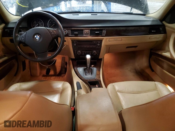 2011 BMW 3 Series 328i xDrive with VIN WBAPK5C54BA662297, listed as a Copart auction lot 53791725 with 210,616 mi miles and Clean Title. Bid and sale history available at DreamBid. Image 8.