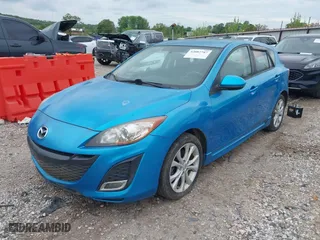 2011 Mazda Mazda3 s Sport with VIN JM1BL1K69B1446961, listed as a IAAI auction lot 42087787 with 141,451 mi miles. Bid and sale history available at carsss.com. Image 2.