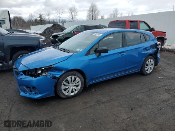 2023 Subaru Impreza with VIN 4S3GTAB60P3720467, listed as a Copart auction lot 47695905 with 21,721 mi miles and Salvage title. Bid and sale history available at DreamBid. Image 1.