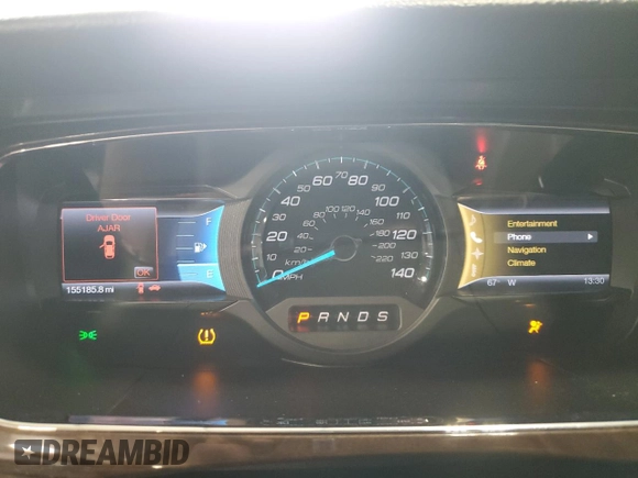 2013 Ford Taurus Limited с VIN 1FAHP2F91DG157524, выставлен на аукционе Copart как лот 66988824 с пробегом 155 185 миль миль и Списание • Salvage title. История ставок и продаж доступна на DreamBid. Изображение 9.