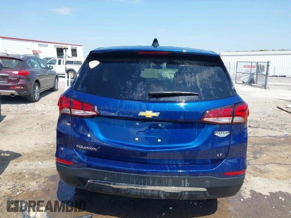 2022 Chevrolet Equinox LT with VIN 3GNAXKEV2NL131190, listed as a IAAI auction lot 42022699 with 41,197 mi miles. Bid and sale history available at carsss.com. Image 17.