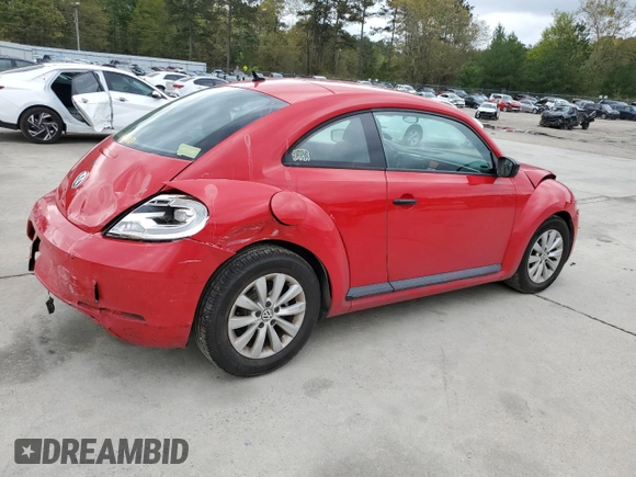 2015 Volkswagen Beetle Fleet Edition with VIN 3VWF17AT5FM632083, listed as a Copart auction lot 50504245 with 101,259 mi miles and Salvage Title. Bid and sale history available at DreamBid. Image 3.