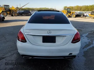2017 Mercedes-Benz C with VIN 55SWF4JBXHU179093, listed as a Copart auction lot 52219015 with 127,951 mi miles and Clean Title. Bid and sale history available at carsss.com. Image 6.