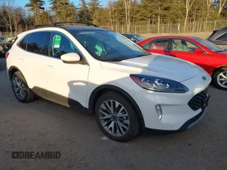 2022 Ford Escape Titanium Hybrid z VIN 1FMCU9DZ1NUA37682, wystawiony jako IAAI lot #41244652 z przebiegiem 49 433 mil mil oraz . Historia ofert i sprzedaży dostępna na DreamBid. Obrazek 1.