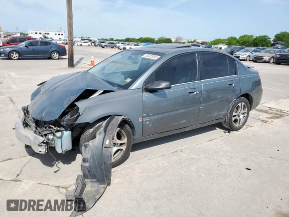 2005 Saturn ION z VIN 1G8AL54F35Z124266, wystawiony jako Copart lot #53092955 z przebiegiem 136 962 mil mil oraz Szkoda całkowita • Salvage title. Historia ofert i sprzedaży dostępna na DreamBid. Obrazek 1.
