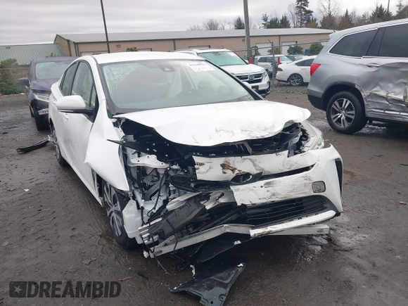 2022 Toyota Prius L Eco with VIN JTDKAMFU3N3188445, listed as a IAAI auction lot 41138076 with 25,225 mi miles and . Bid and sale history available at DreamBid. Image 6.