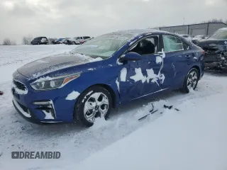 2019 Kia Forte LXS with VIN 3KPF24AD0KE132845, listed as a Copart auction lot 84255344 with 60,484 mi miles and Salvage title. Bid and sale history available at DreamBid. Image 1.