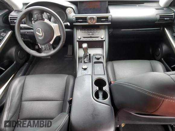 2019 Lexus IS with VIN JTHBA1D20K5094330, listed as a Copart auction lot 47446205 with 59,051 mi miles and Salvage Title. Bid and sale history available at carsss.com. Image 8.