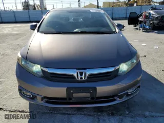 2012 Honda Civic Sdn EX-L with VIN 2HGFB2F92CH555510, listed as a Copart auction lot 49537865 with 146,558 mi miles and Salvage Title. Bid and sale history available at carsss.com. Image 5.
